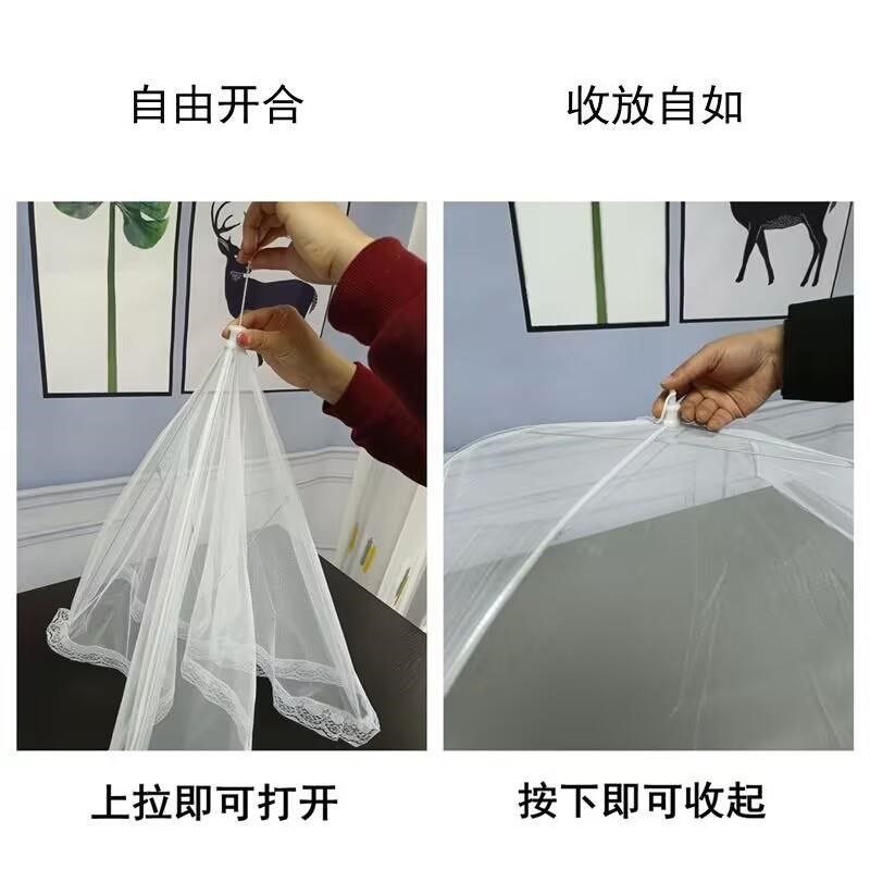 特大号商用防苍蝇盖菜罩凉菜食物熟食摆摊防蚊虫餐桌罩防尘网纱罩,淘宝优惠券,粉丝福利购,淘宝优惠卷