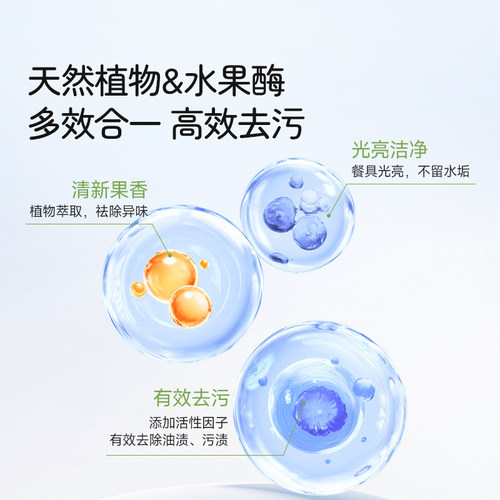 洗碗液洗碗机专用洗涤剂清洁剂漂洗剂光亮碗碟 - 图0