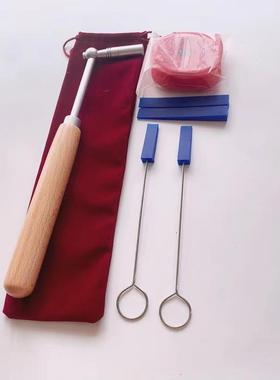钢琴调律工具6件套直杆调音扳手钢琴套装工具现货