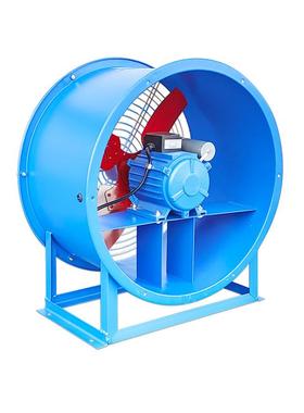 固定式轴流风机SFG5-2固定带脚架纯铜线电机低噪音排风厂房通风机