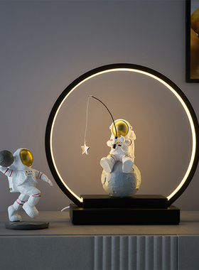 太空人宇航员摆件系列生日礼物男家居好物桌面装饰创意儿童小夜灯
