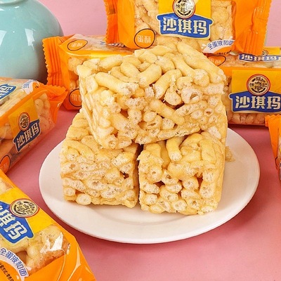 徐福记沙琪玛828箱装经典鸡蛋味解馋糕点下午茶早餐休闲零食官方