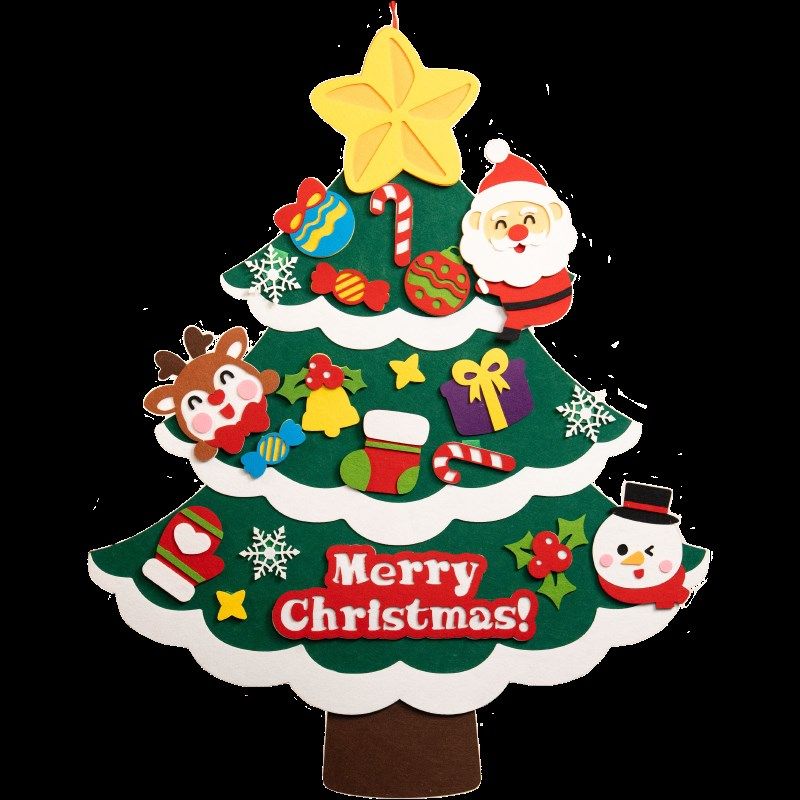 圣诞节装饰挂饰品diy毛毡圣诞树店铺橱窗派对场景布置装扮气氛围,淘宝优惠券,粉丝福利购,淘宝优惠卷