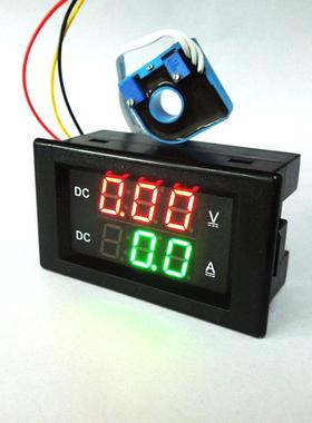 YB4835HVADC0-100V300V600V霍尔直流电压电流表数显数字表头
