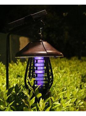 出口两用太阳能市电灭蚊灯照明草坪插地庭院灯花园挂灯