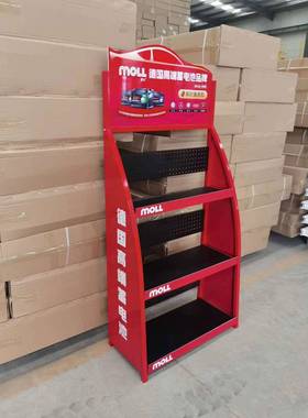 汽车电瓶展示架新款电瓶架子蓄电池架金属陈列架汽车护理用品展架