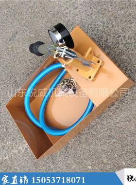手动试压泵打压机ppr水管打压器家用管路水压地暖检漏仪压力泵