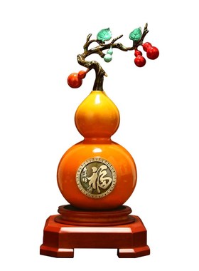 新中式多子多福摆件福禄葫芦客厅搬家礼物装饰品乔迁新居礼品礼物
