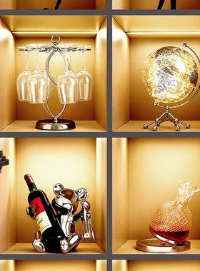 暴力熊红酒架醒酒器葡萄酒杯架收纳玄关客厅酒柜创意摆件乔迁礼物