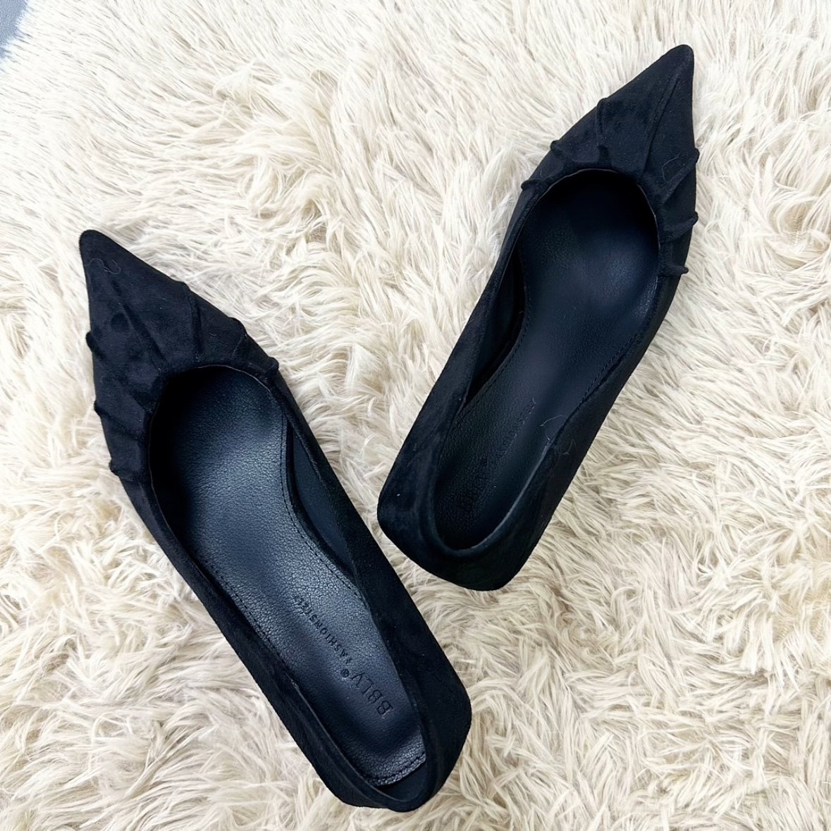 2026年春季新款尖头细跟中跟单鞋女低跟鞋浅口百搭纯色V口职业鞋,淘宝优惠券,粉丝福利购,淘宝优惠卷