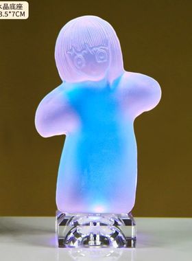 魔幻手机傻妞归来一代发声水晶娃娃送女友礼物生日礼品七彩灯光