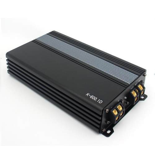D类数字汽车功放K-600.1D车载音响改装大功率单路单声道 - 图0
