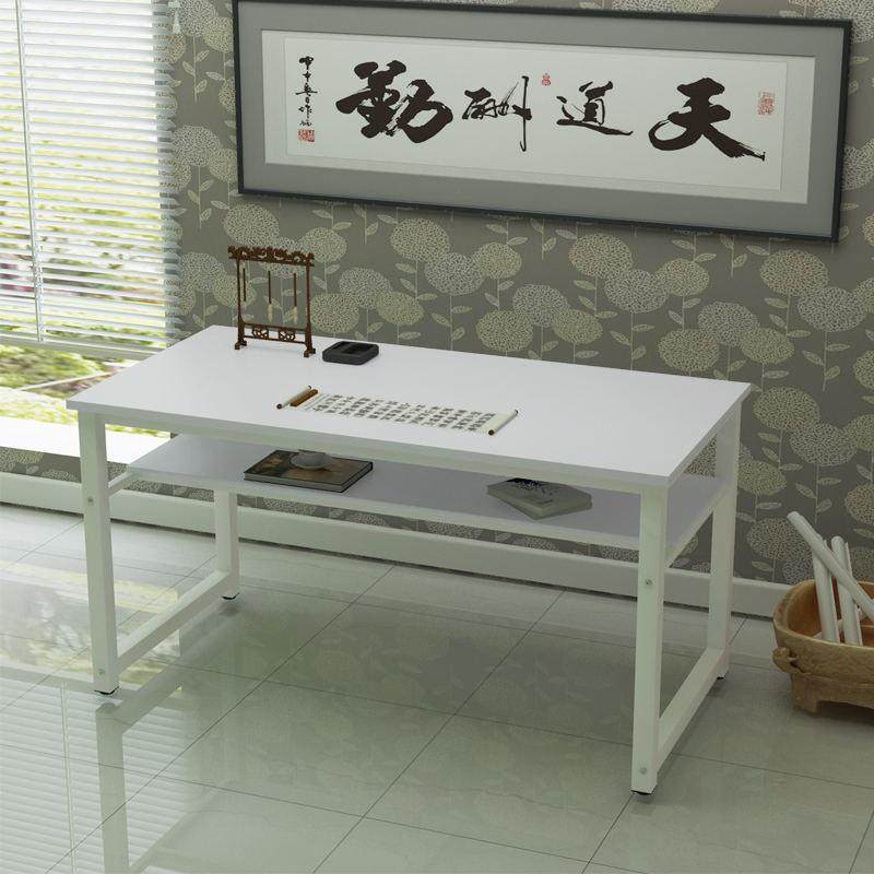 稳固电脑桌培训班辅导班书法桌书房画案双层写字书桌书画案台现货,淘宝优惠券,粉丝福利购,淘宝优惠卷