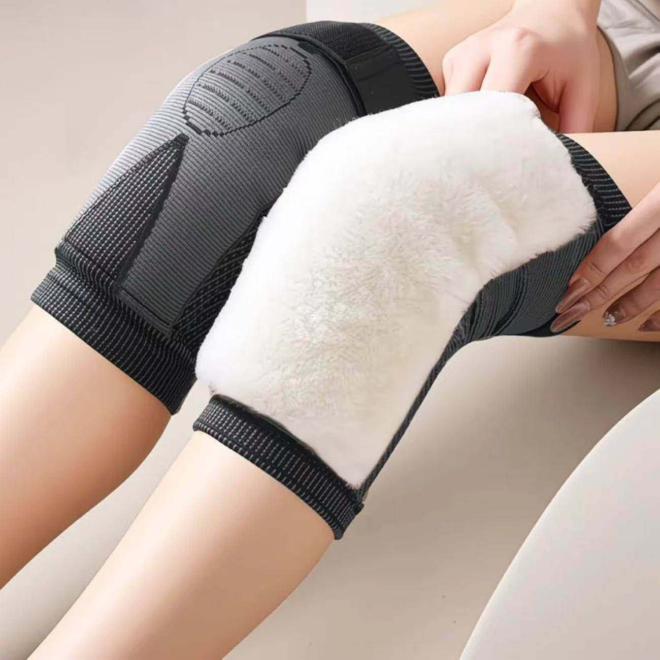 冬季老寒腿关节炎防护膝盖套加长绑带羊毛护膝保暖防滑女男士腿套,淘宝优惠券,粉丝福利购,淘宝优惠卷