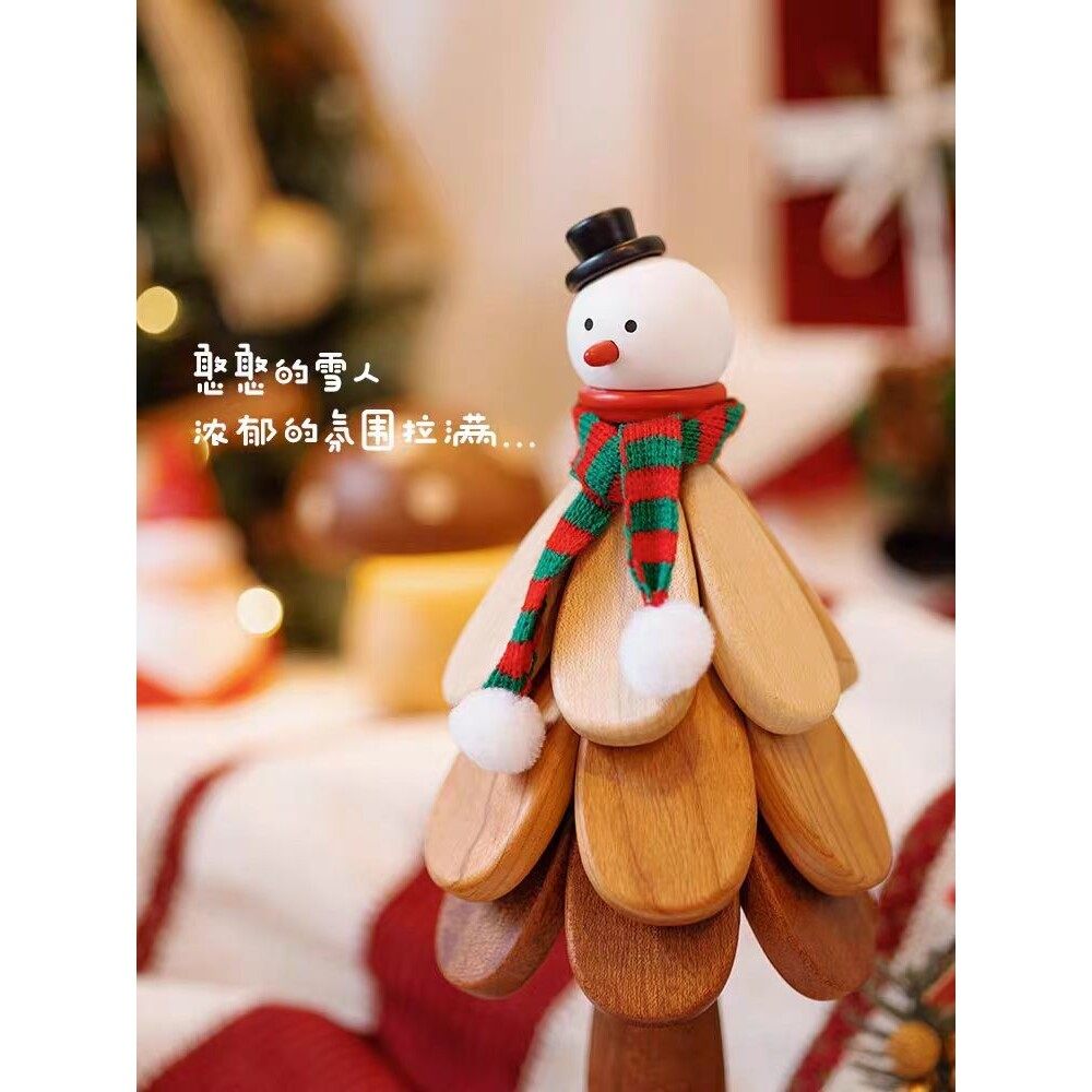 高级圣诞节限定创意一棵树实木防烫锅垫折叠杯垫碗垫,淘宝优惠券,粉丝福利购,淘宝优惠卷