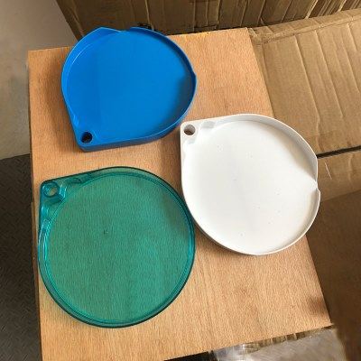 拉饵盘托盘单层开口平口食盒上盖塑料配件垂钓渔具钓鱼装备饵料盒,淘宝优惠券,粉丝福利购,淘宝优惠卷