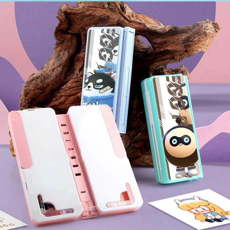 学生多功能铅笔盒阅读书架笔盒可调节升降读书架文具盒蛋仔派对2,淘宝优惠券,粉丝福利购,淘宝优惠卷