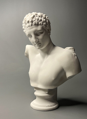 赫尔墨斯艺术石膏雕塑桌面装饰摆饰美术素描教具酒吧家居装饰礼物