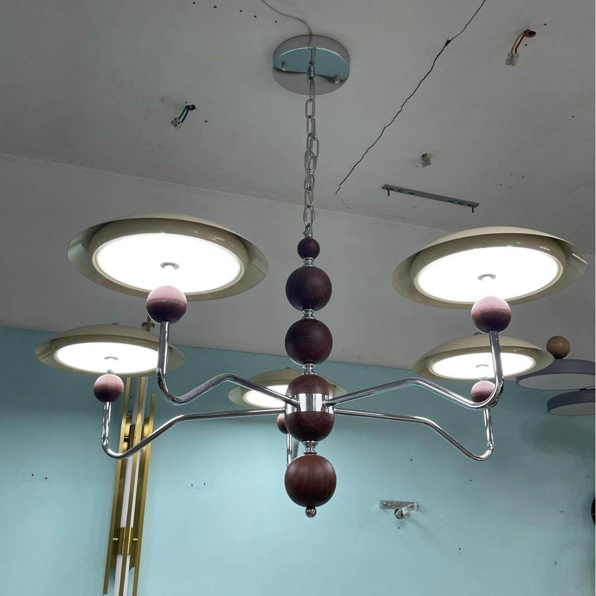 高级感客厅新款星轨飞碟法式复古大厅主灯高端大气中古餐厅吊灯,淘宝优惠券,粉丝福利购,淘宝优惠卷