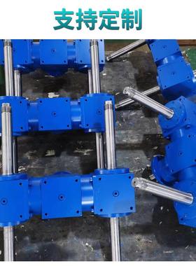 T4螺旋锥齿轮转向箱T4-1：1-1-LR直角转向器齿轮转向箱