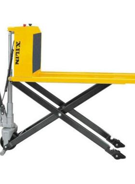 供应西林JF剪式高起升特殊功能手动液压托盘搬运车叉车地牛