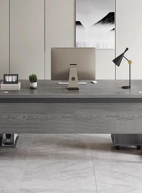 职员办公电脑桌简约现代办公室单人工位桌椅组合简易书桌老板桌子