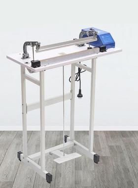 绿蜻蜓快速简易通过式脚踏包装用封口机收缩膜热封割机切袋机供应