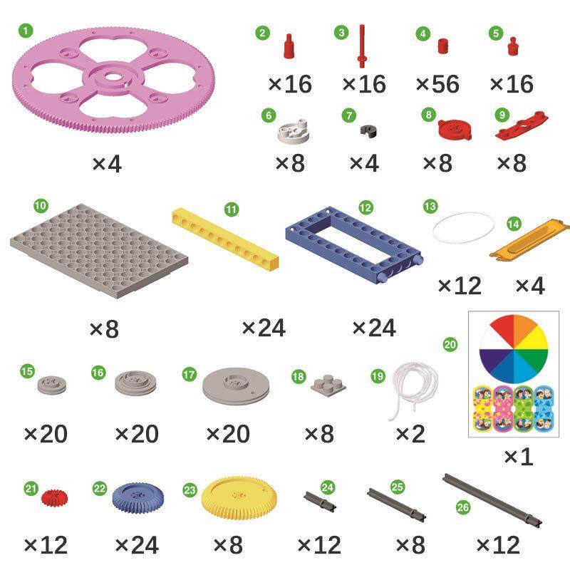 1301初级机械力学组早教儿童科学制作实验器材材料教玩具套装,淘宝优惠券,粉丝福利购,淘宝优惠卷