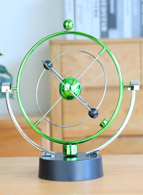 牛顿摆球混沌摆件永动机仪创意磁悬浮物理办公室办公桌面家居饰品