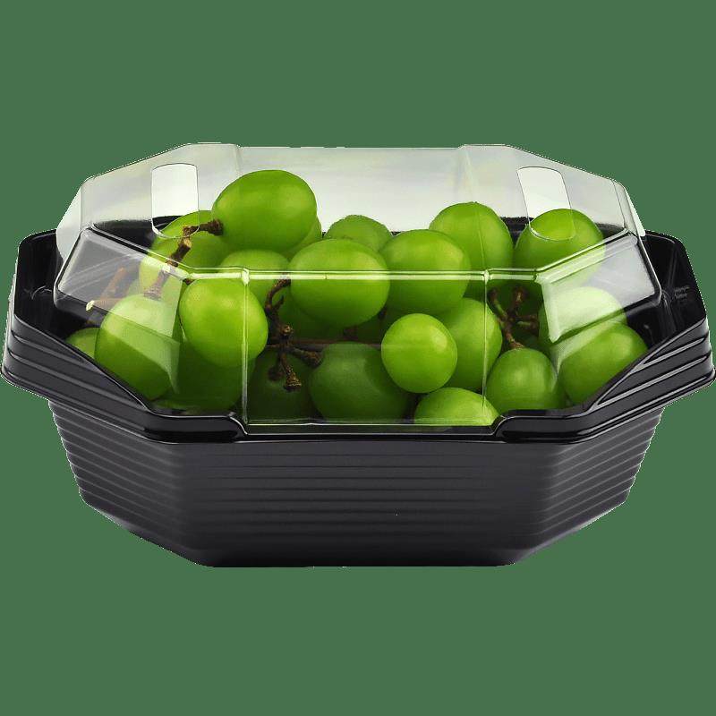 V45O一次性水果盒香印葡萄船型带盖打包盒巨峰阳光玫瑰包,淘宝优惠券,粉丝福利购,淘宝优惠卷