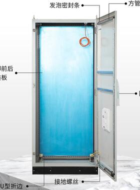 仿威图机柜组合工业控制柜仿威图柜PLC拼装仿威图柜