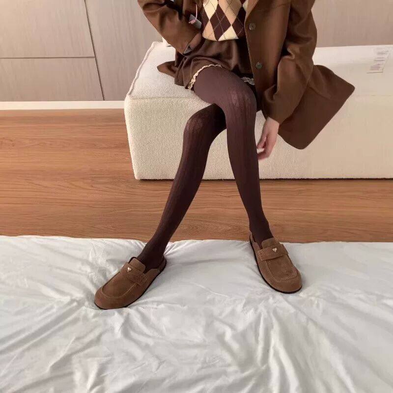 天鹅绒内搭裤袜女春秋冬季薄款防勾丝不掉档灰色提花显瘦裤袜,淘宝优惠券,粉丝福利购,淘宝优惠卷