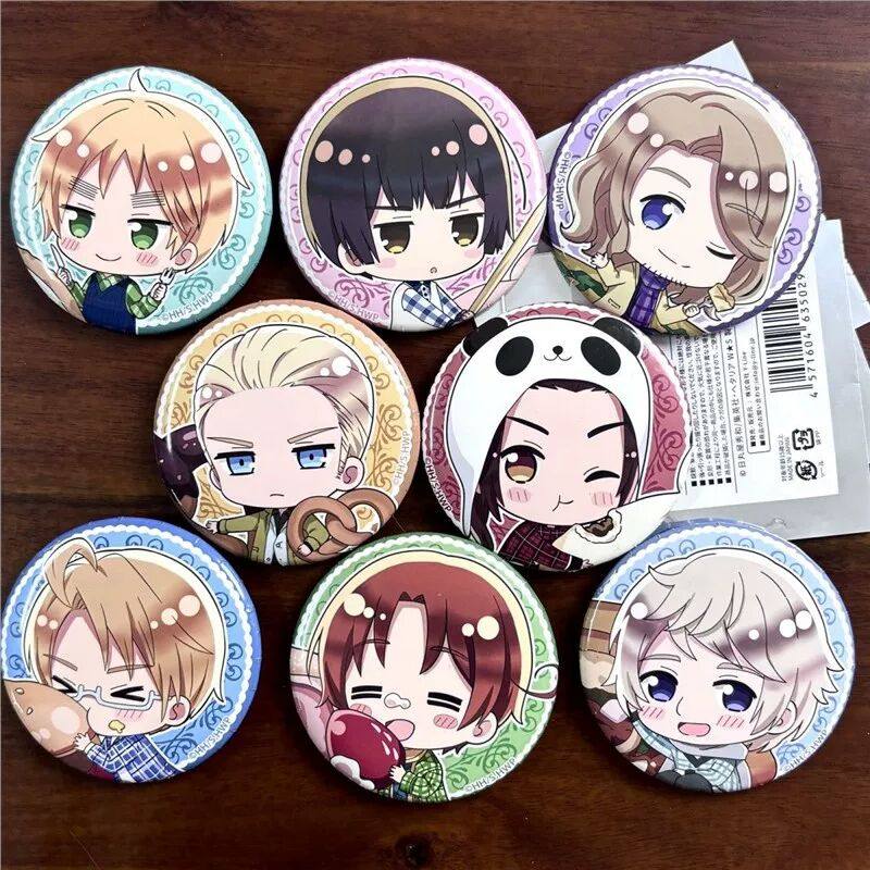 【日谷国现】黑塔利亚美食系列Q版吧唧亚瑟动漫挂件吧唧徽章,淘宝优惠券,粉丝福利购,淘宝优惠卷