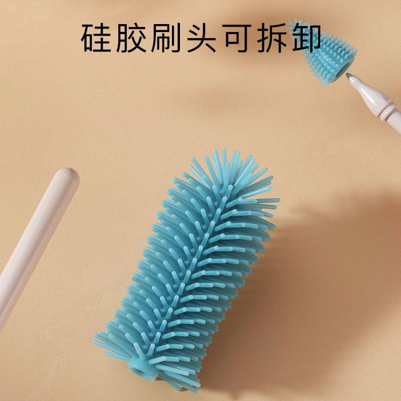 硅胶杯刷硅胶奶瓶刷奶嘴刷吸管刷长柄洗奶瓶刷子清洁刷刷杯子神器,淘宝优惠券,粉丝福利购,淘宝优惠卷