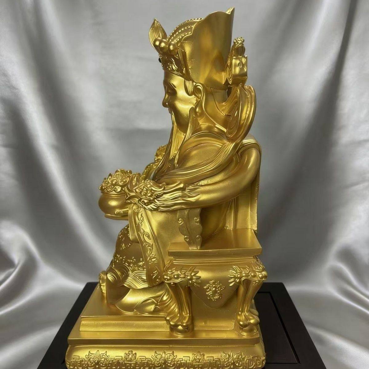 招财聚宝盆文财神爷摆件 客厅装饰柜台佛像店铺送礼公司开业礼品,淘宝优惠券,粉丝福利购,淘宝优惠卷