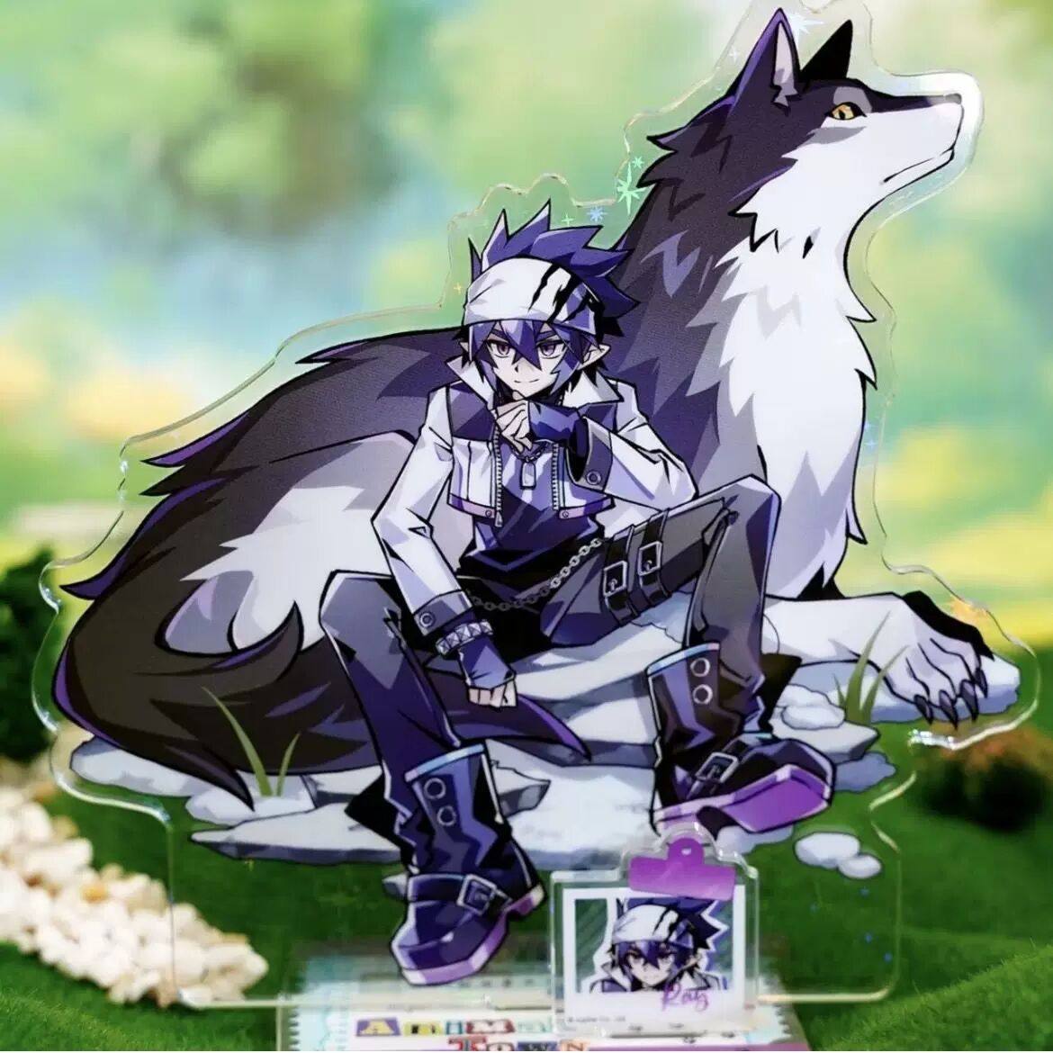 凹凸世界周边雷狮安迷修亚克力立牌自制桌面摆件礼物同人谷痛包,淘宝优惠券,粉丝福利购,淘宝优惠卷