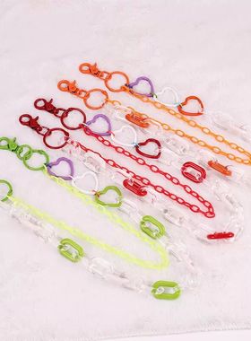 多巴胺y2k腰链条女夏季配饰jk朋克彩虹配裙子牛仔裤链子挂饰腰带