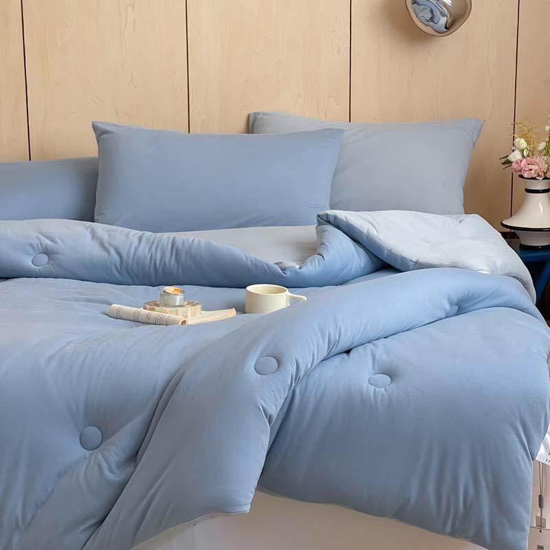 冬季加厚糯糯鸭针织棉超柔针织奶盖被学生冬被冬季被芯针织棉被子,淘宝优惠券,粉丝福利购,淘宝优惠卷