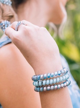 TELETIES美国电话线发圈欧若风时尚发绳女高级感发饰扎头发头绳