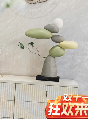 意式极简高级摆件时来运转招财摆件-庆典乔迁装饰品-领导/玄关意