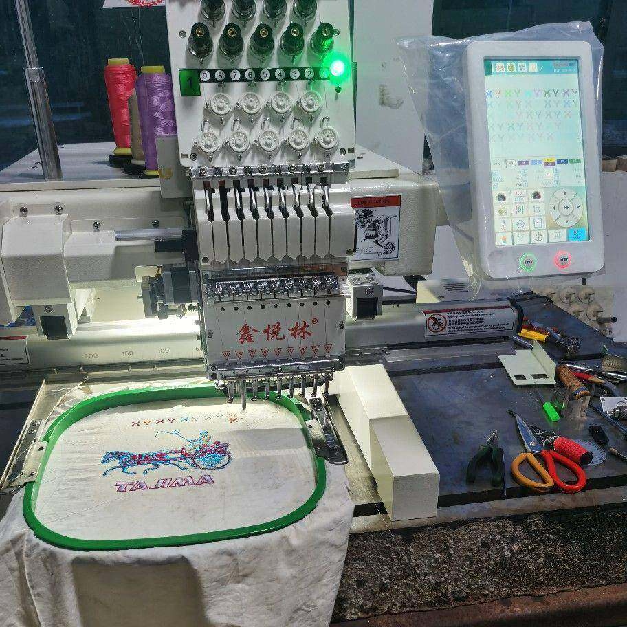 单头多色全自动小型电脑绣花机绳绣鞋绣毛巾绣金片绣缝纫机刺绣机,淘宝优惠券,粉丝福利购,淘宝优惠卷