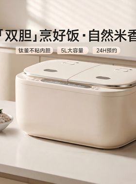 5L双胆独立控预约智能电饭煲