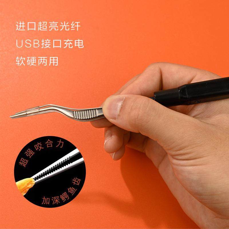 全套发光镊子挖耳勺套装可视采耳师的掏耳朵神器采耳专业工具儿童,淘宝优惠券,粉丝福利购,淘宝优惠卷