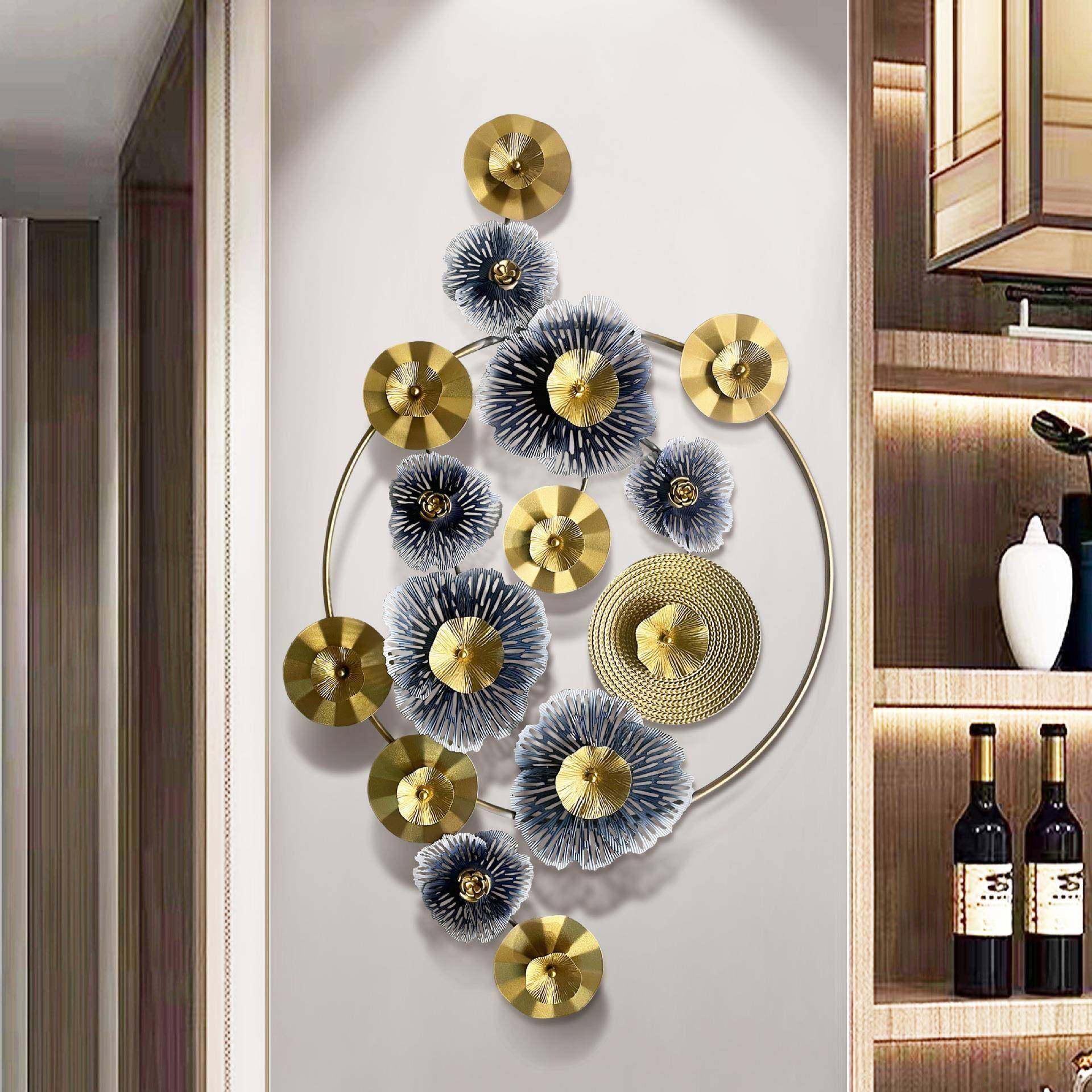 现代简约客厅铁艺壁挂轻奢沙发墙面挂件装饰创意餐厅墙上装饰,淘宝优惠券,粉丝福利购,淘宝优惠卷