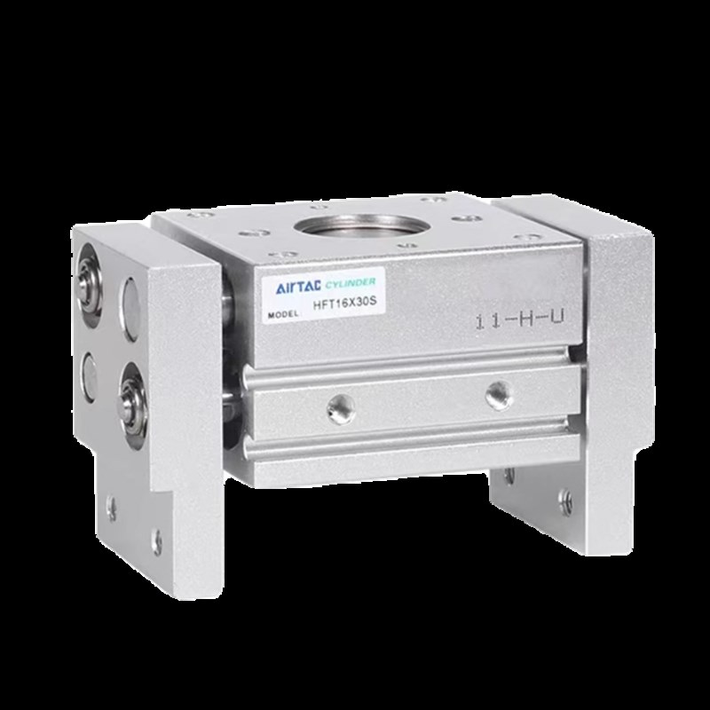 亚德客型平行开阔型大j口径手指气缸HFT10X20S/HFT16X30S/HFT20X4 - 图3