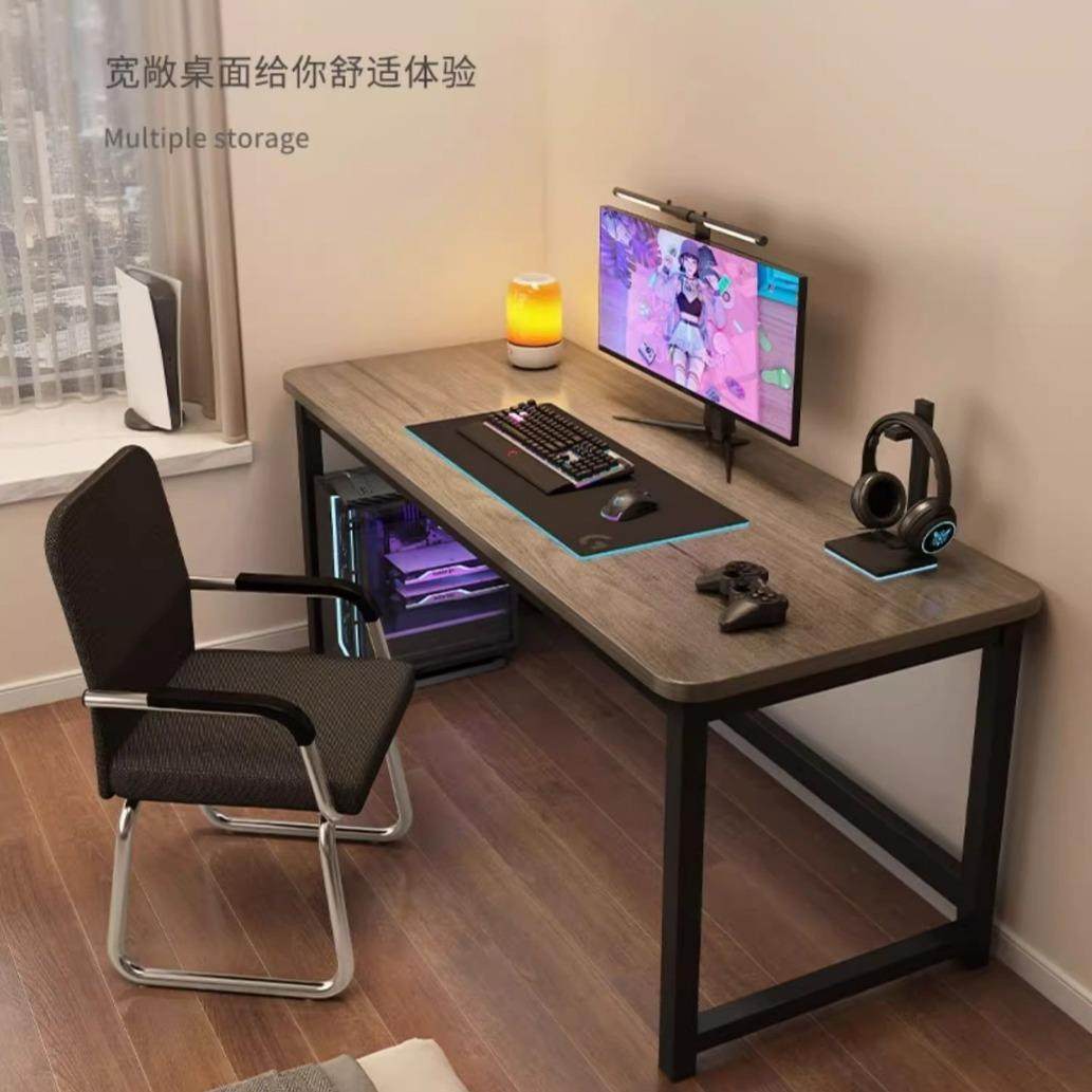 学习书桌家用工作桌子办公桌卧室学生台式电脑桌简易电竞桌出租屋,淘宝优惠券,粉丝福利购,淘宝优惠卷