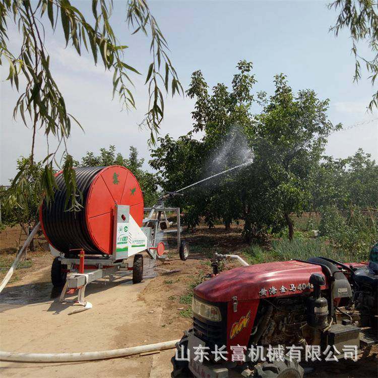 农用新款卷帘式喷灌机 旋转式全自动喷灌设备 可移动卷盘排灌机,淘宝优惠券,粉丝福利购,淘宝优惠卷