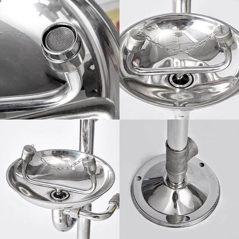 复合式洗眼器304不锈钢ABS涂层脚踏便携式紧急冲淋立式洗眼器,淘宝优惠券,粉丝福利购,淘宝优惠卷