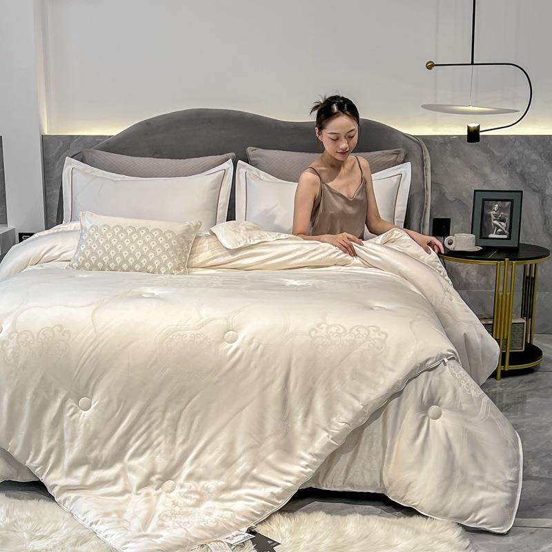 冬被大豆被子母被二合一60木本大提花大豆纤维春秋被加厚被芯双人,淘宝优惠券,粉丝福利购,淘宝优惠卷