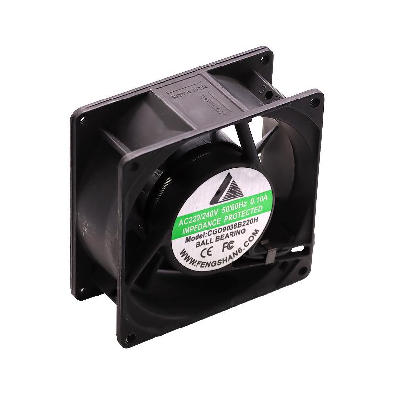 CG9238双滚珠220V交流大风量耐高温ip68防水机箱机柜散热工业风扇 - 图2